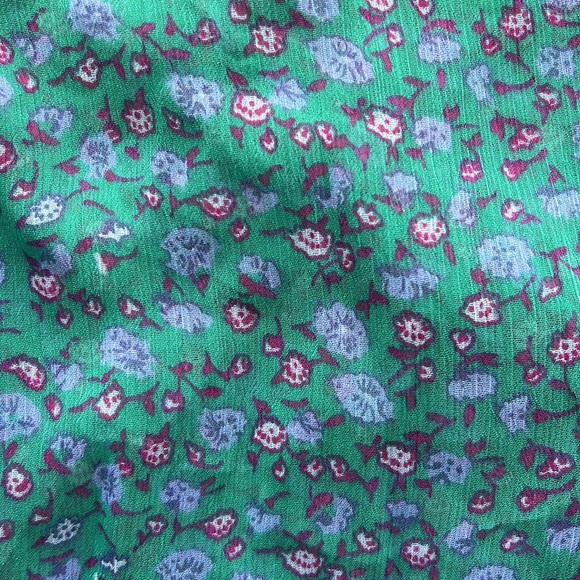 American Eagle Lightweight Sheer Floral Tank Top - Picture 6 of 6